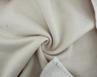 Super Heavy Cotton French Terry Knit With Matching Jersey and Rib | 650 GSM/19 Oz French Terry Heavy Sweatshirt Fabric By The Yard