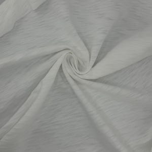 Cotton Slub Jersey Knit Soft Light Fabric By The Yard 60" USA MADE Med.Hvy Slub 16/1