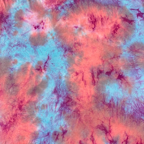 Modal Spandex Tie Dye Jersey Knit 60 Fabric by the Yard Etsy