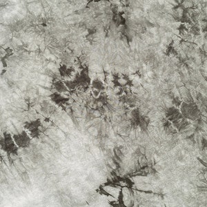 Army Green & White Cloud Tie Dye Splash Bamboo Spandex Jersey Knit 60&quot; Eco-Friendly Fabric By The Yard