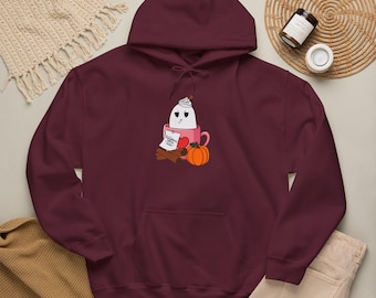 Pompoen Spice en Alles Lekker Spook Halloween Mok Hoodie | Pompoen Spice Herfst Sweatshirt