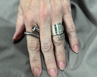 Vintage Silver Spoon Ring