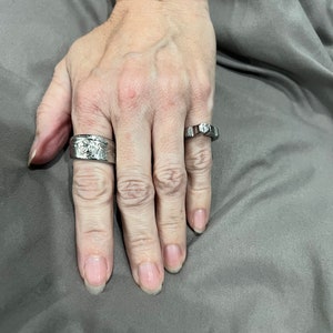 Stainless Cross Ring