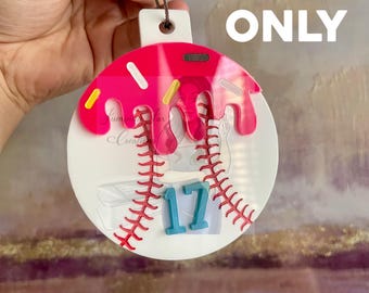 Baseball Drip Tag (SVG ONLY) - cut file