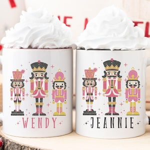 Personalized Nutcracker Mug, Custom Nutcracker Mug, Nutcracker Mug, Nutcracker Coffe Cup, Personalized Nutcracker Coffee Cup, Christmas Mug