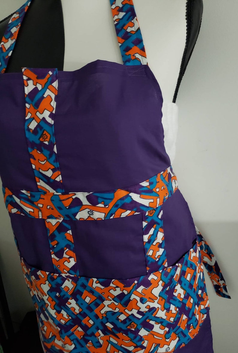 Apron African print kitchen apron women's apron with Etsy