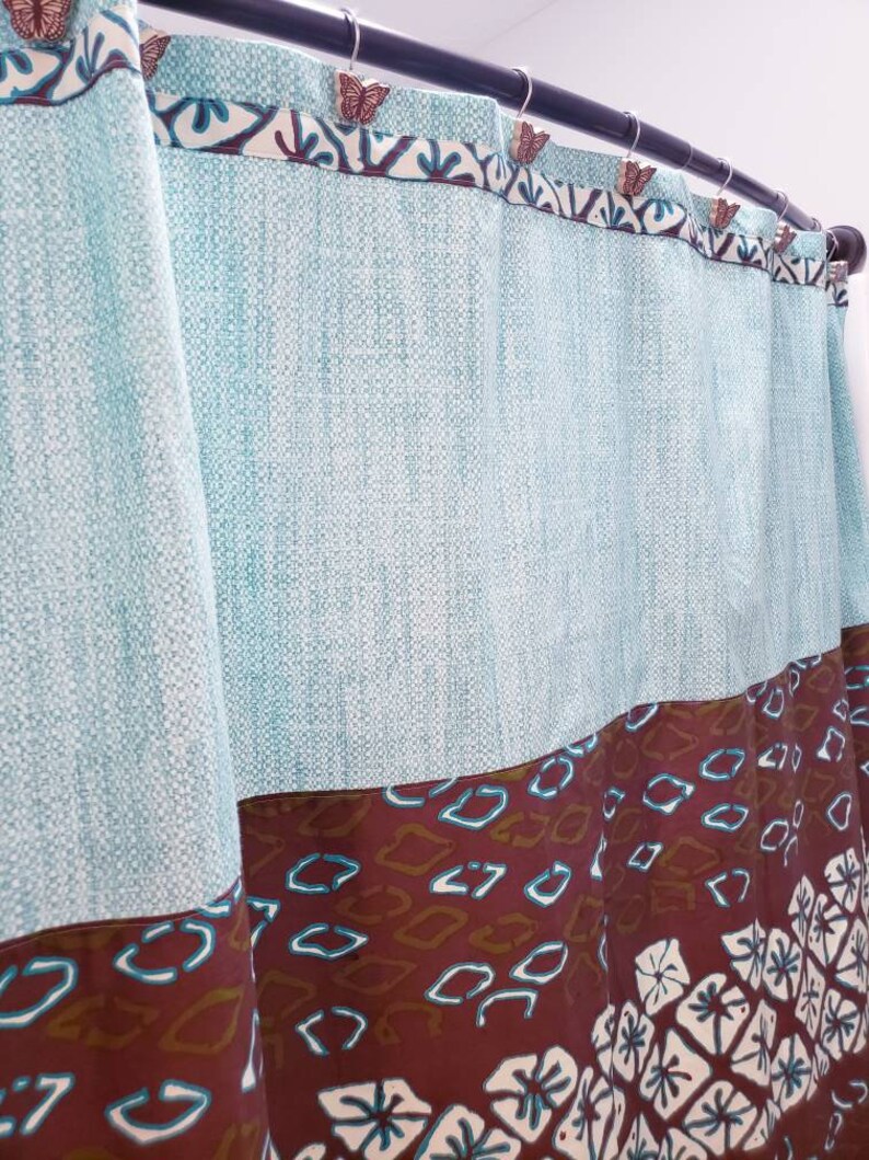 African print Shower curtain ethnic shower curtains fabric Etsy