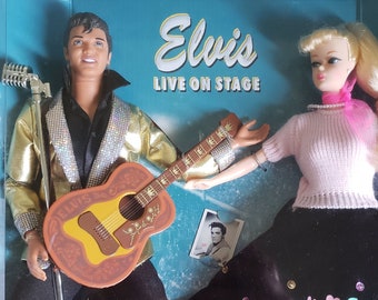 elvis and barbie doll set value