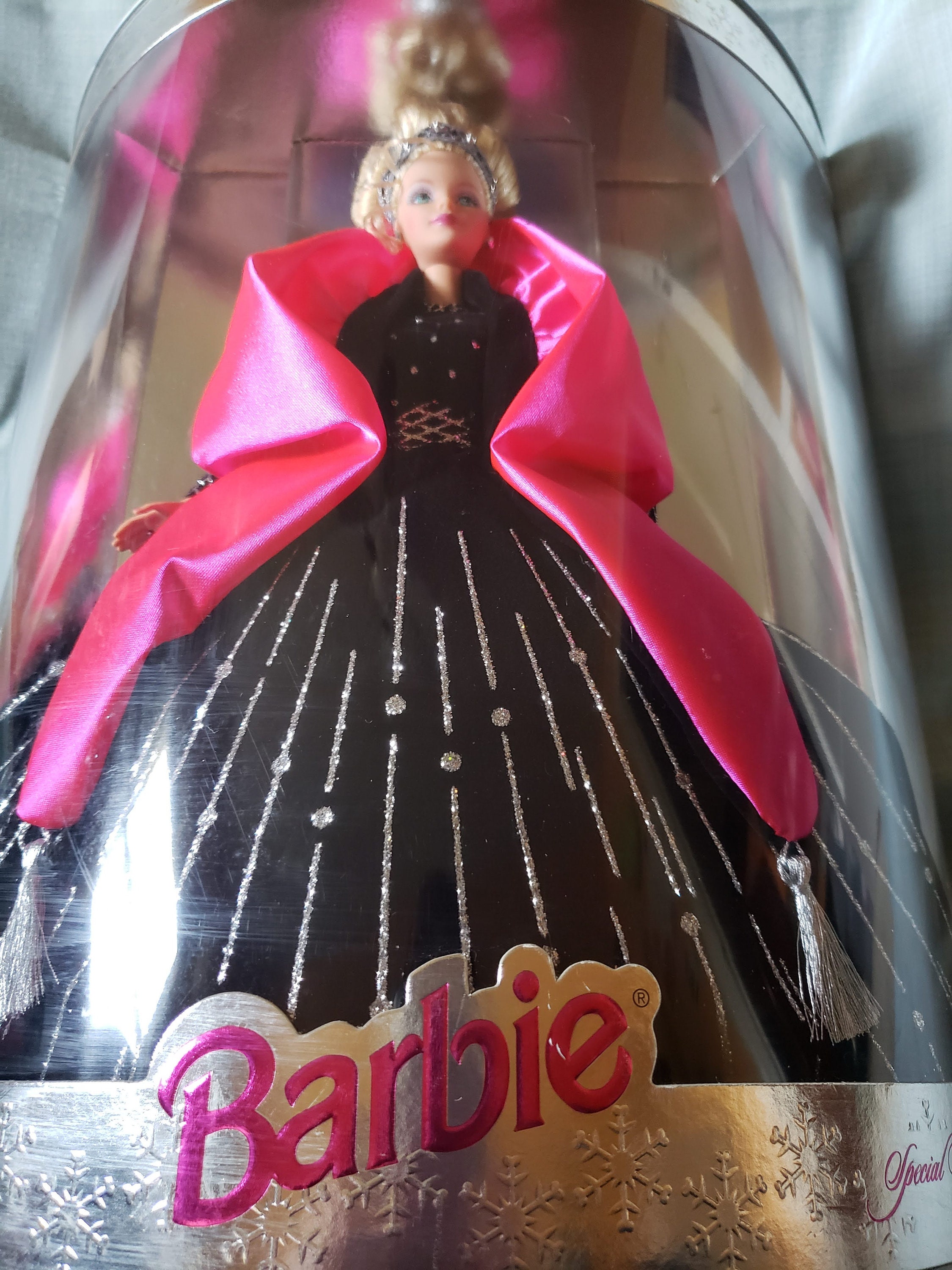 1998 Happy Holidays Barbie Special Edition mis-printed Box - Etsy