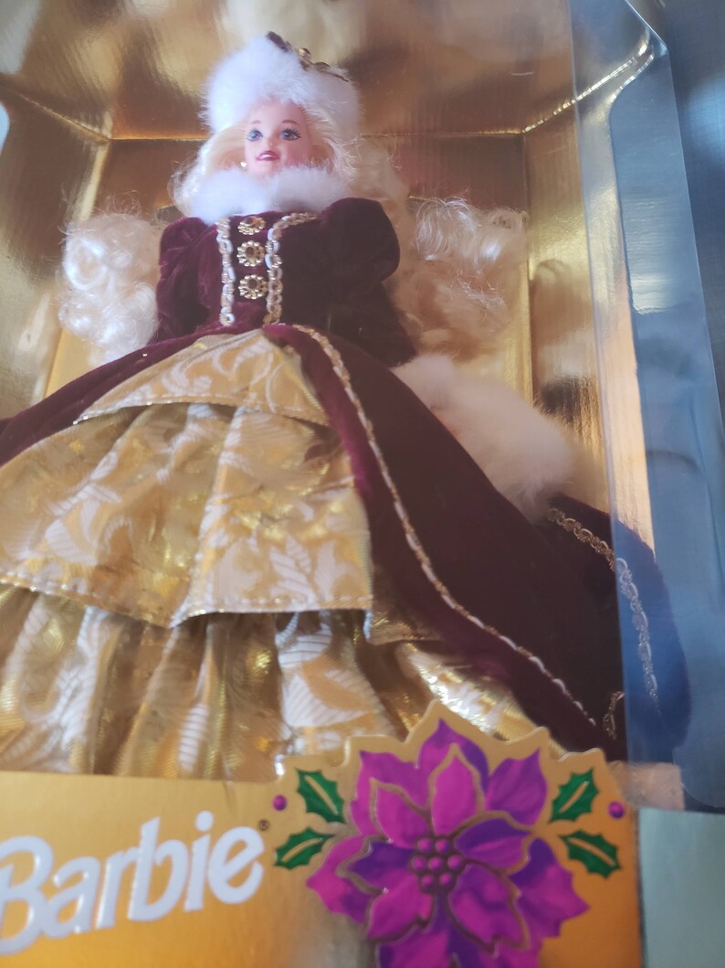 1996 Happy Holidays Barbie Special Edition - Etsy