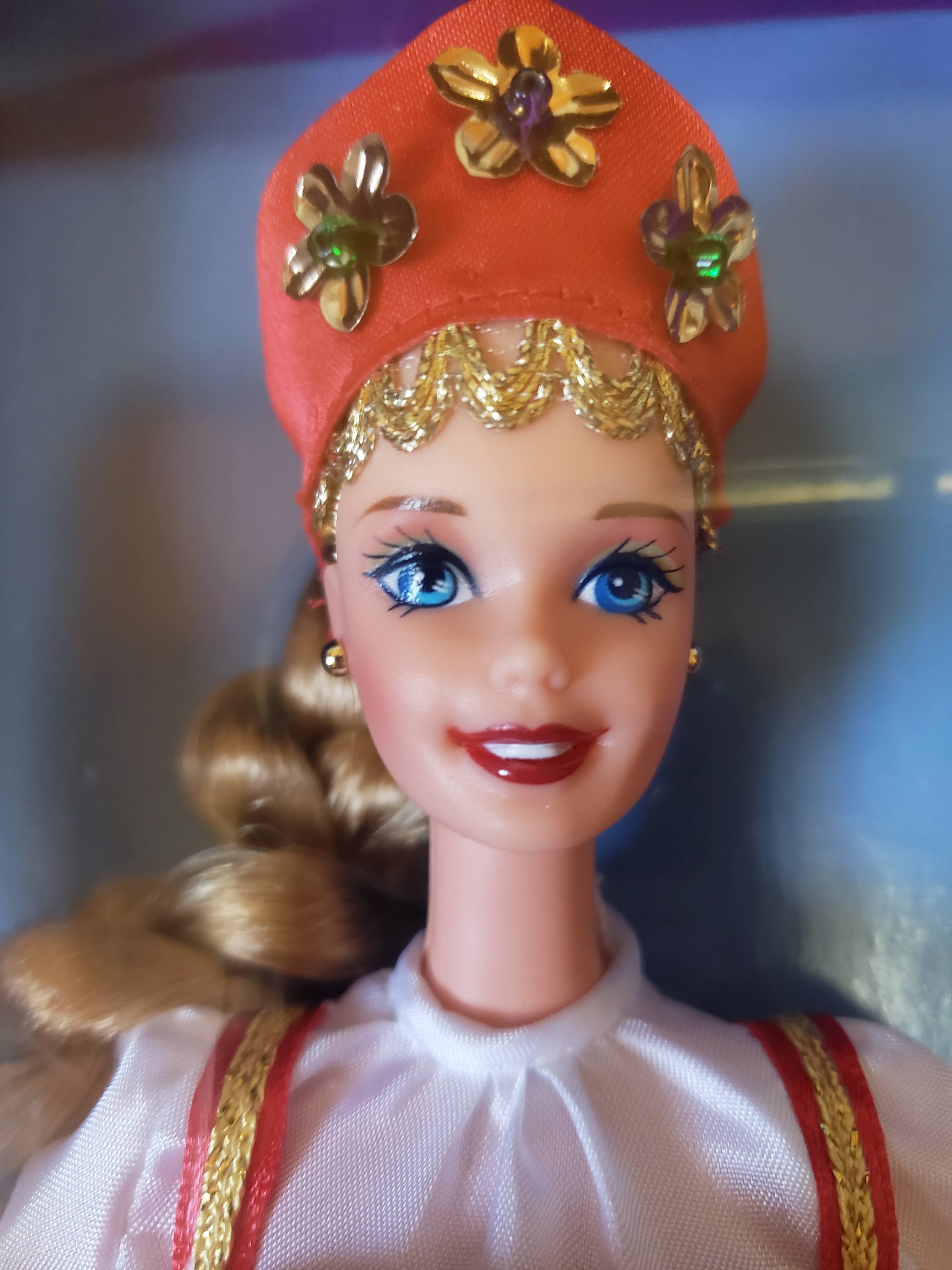 NO BOX Dolls of the World Collection Russian Barbie Doll
