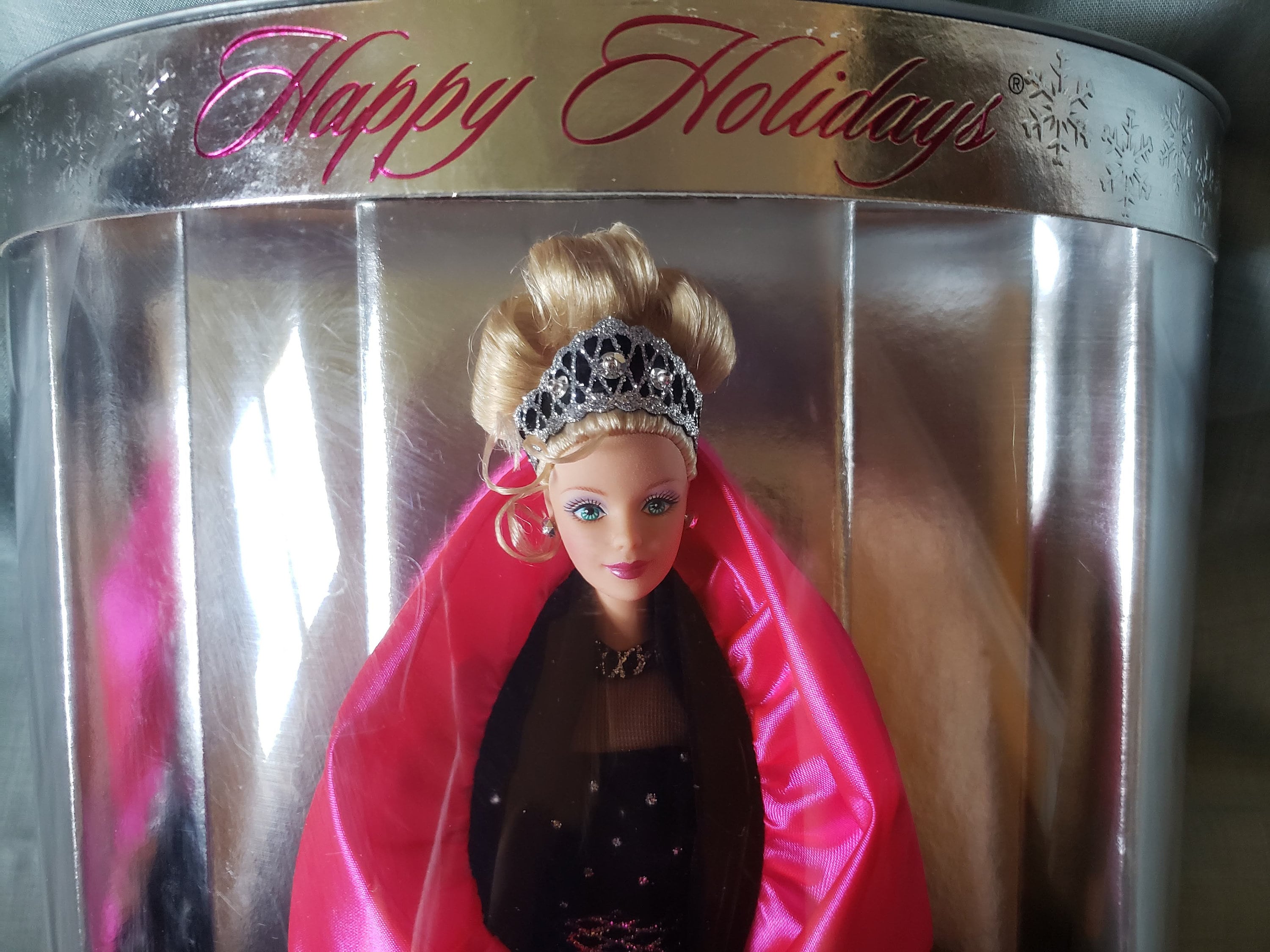 1998 Happy Holidays Barbie Special Edition mis-printed Box - Etsy