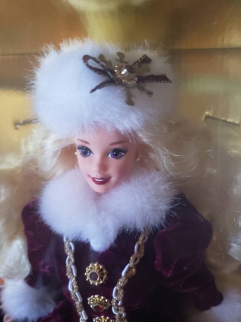1996 Happy Holidays Barbie Special Edition - Etsy