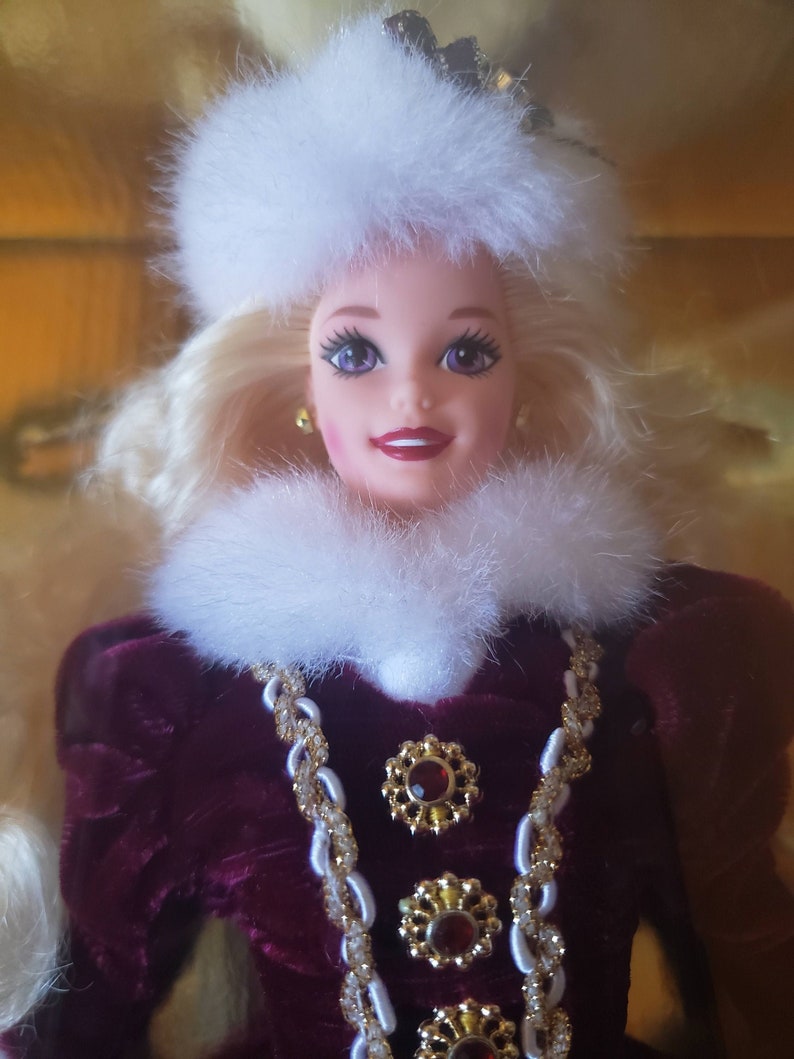 1996 Happy Holidays Barbie Special Edition - Etsy