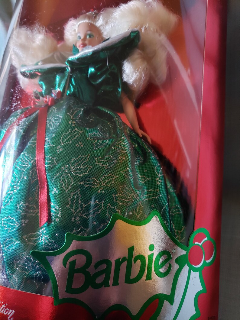 1995 Happy Holidays Barbie Special Edition - Etsy