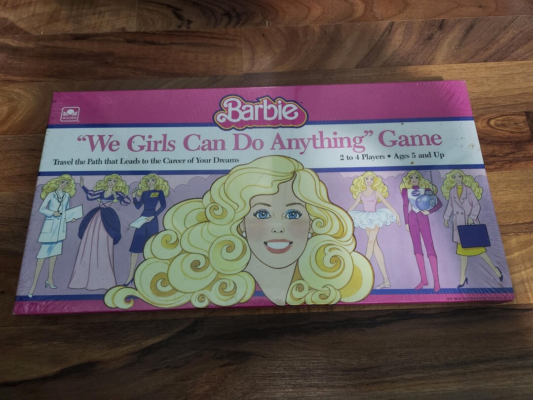 Barbie S We Girls Can Do Anything Game Etsy Il 92a9