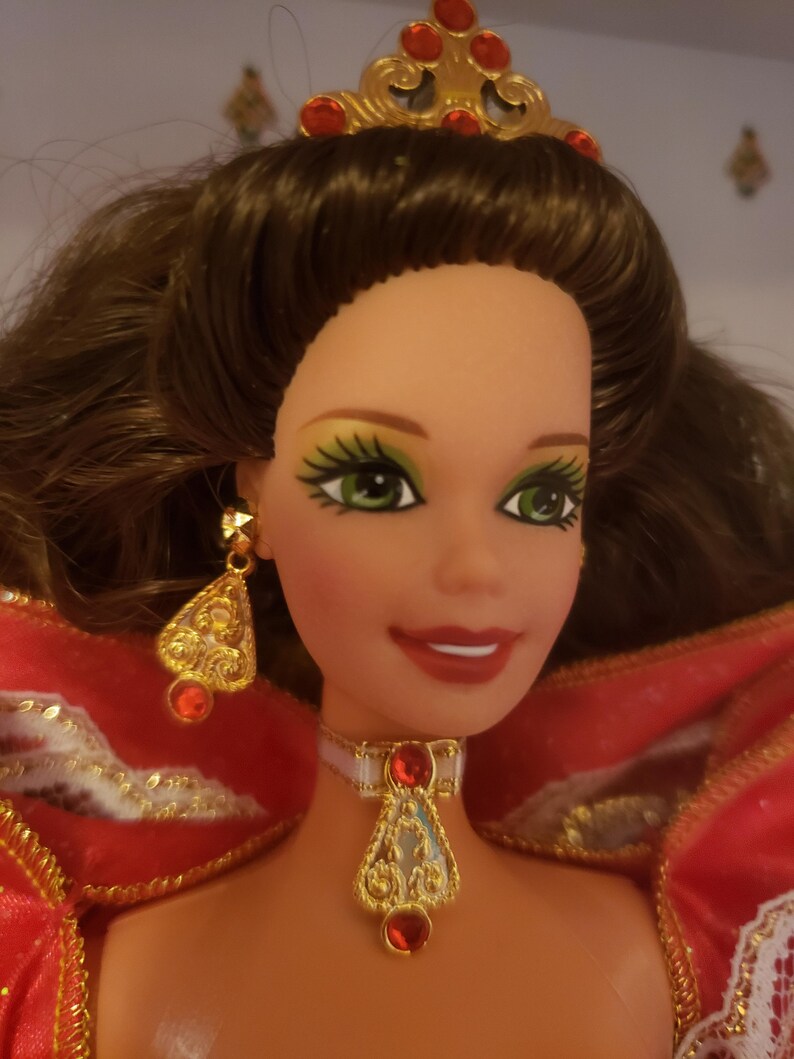 1997 Happy Holidays Barbie 10th Anniversary Special Edition | Etsy