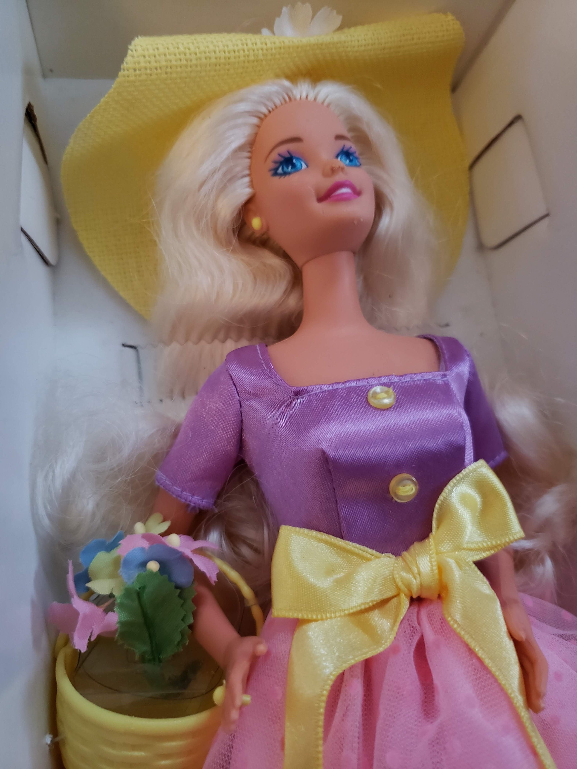 1995 Spring Blossom Barbie An Avon Exclusive - Etsy