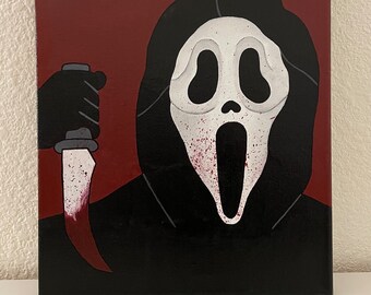 Scream Inspired Painting