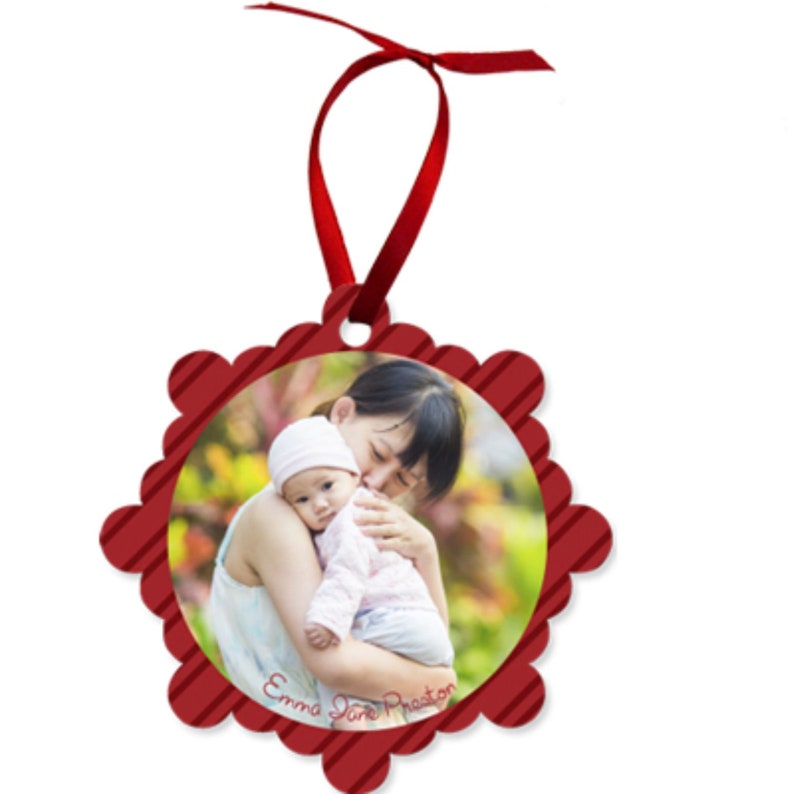 Unisub Sublimation Aluminum Christmas Ornaments Etsy UK