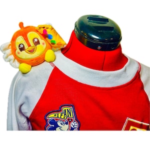 Disney Chuuby Orange Bird Custom Magnetic Shoulder Pal Plush Kids Adult Costume Dress Up Accessory - Mickey & Minnie&#39;s Runaway Railway