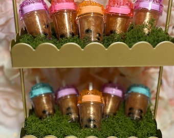 Sparkly Boba (Bubble) Tea Lip Gloss