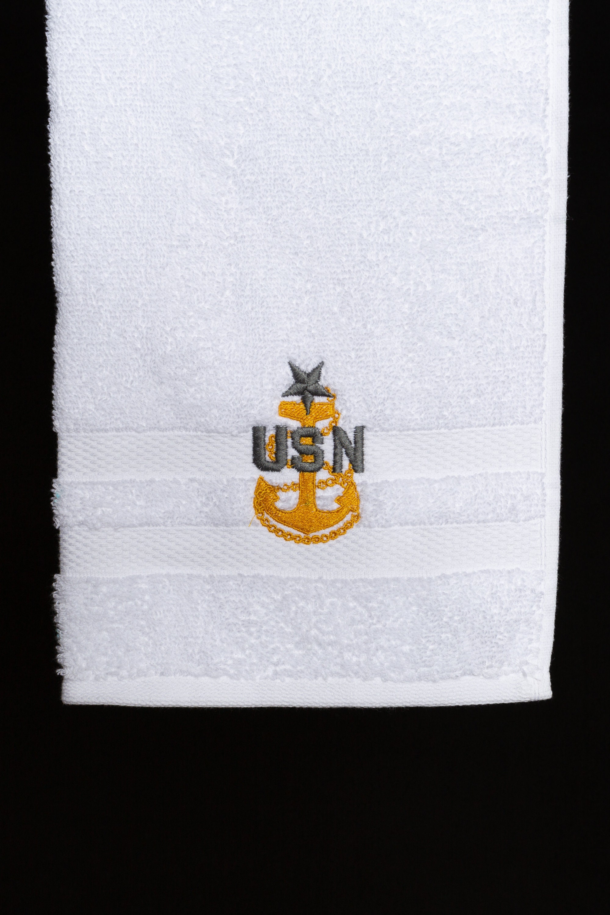 Navy Chief Hand Towels Grandeur Hospitality Towels Etsy