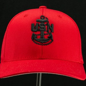 US Navy Chief Hat (Red Hat)