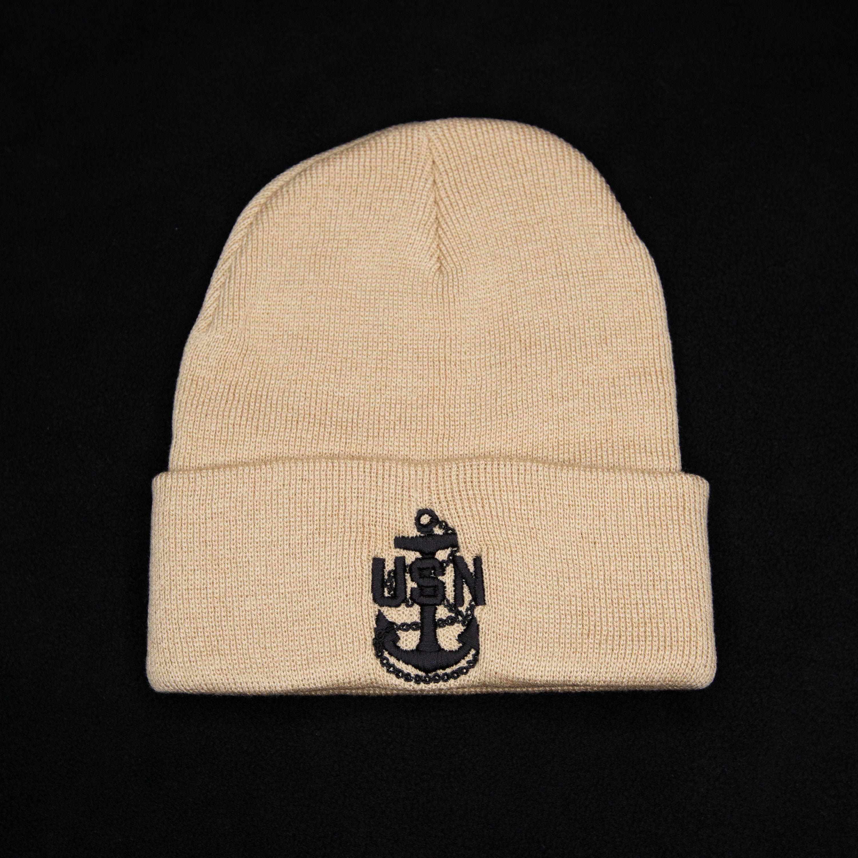 Navy Chief Beanie - Camel Tan Color - Etsy Navy Chief Beanie - Camel Tan Color - Etsy