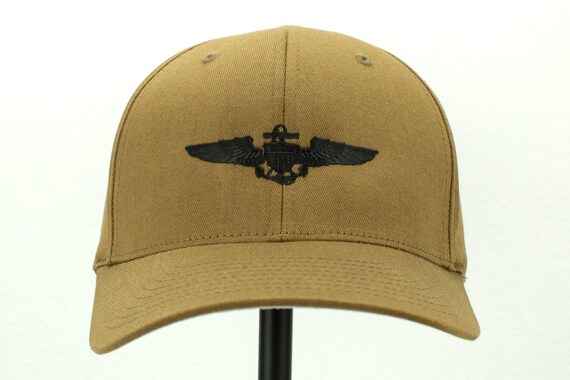 Naval Aviator Wings ball Cap Coyote 