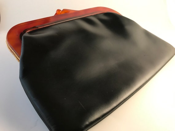 Vintage Stix Baer Fuller Clutch with Lucite