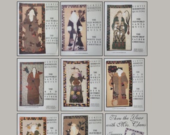 PATTERN- Curtis Boehringer Quilting- various Vintage Christmas designs