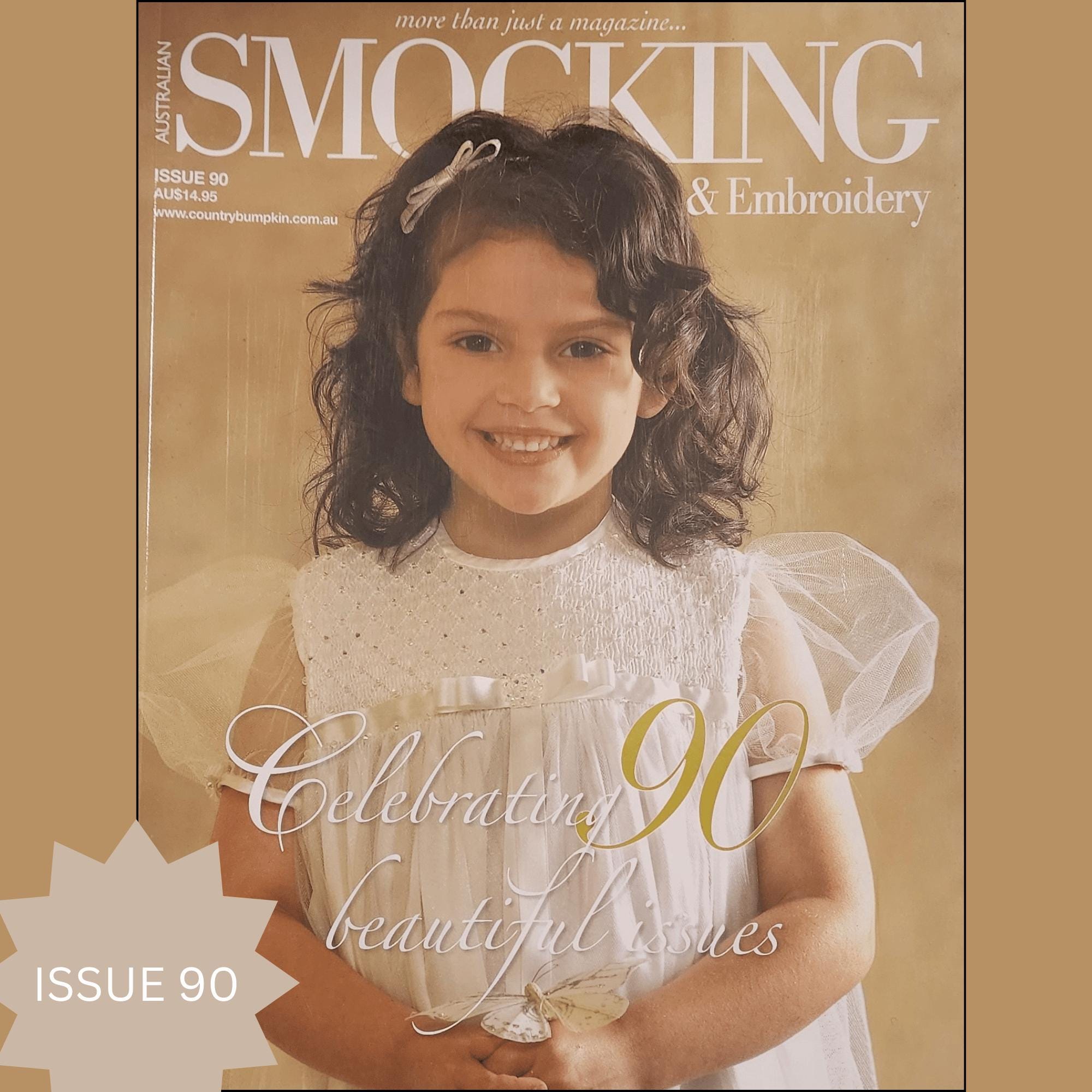 Magazine- Australian Smocking and Embroidery MANY Issues to Choose
