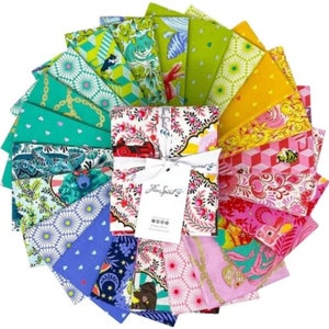 Fat Quarter Bundle- Tula Pink- Free Spirit Besties FB4FQTP