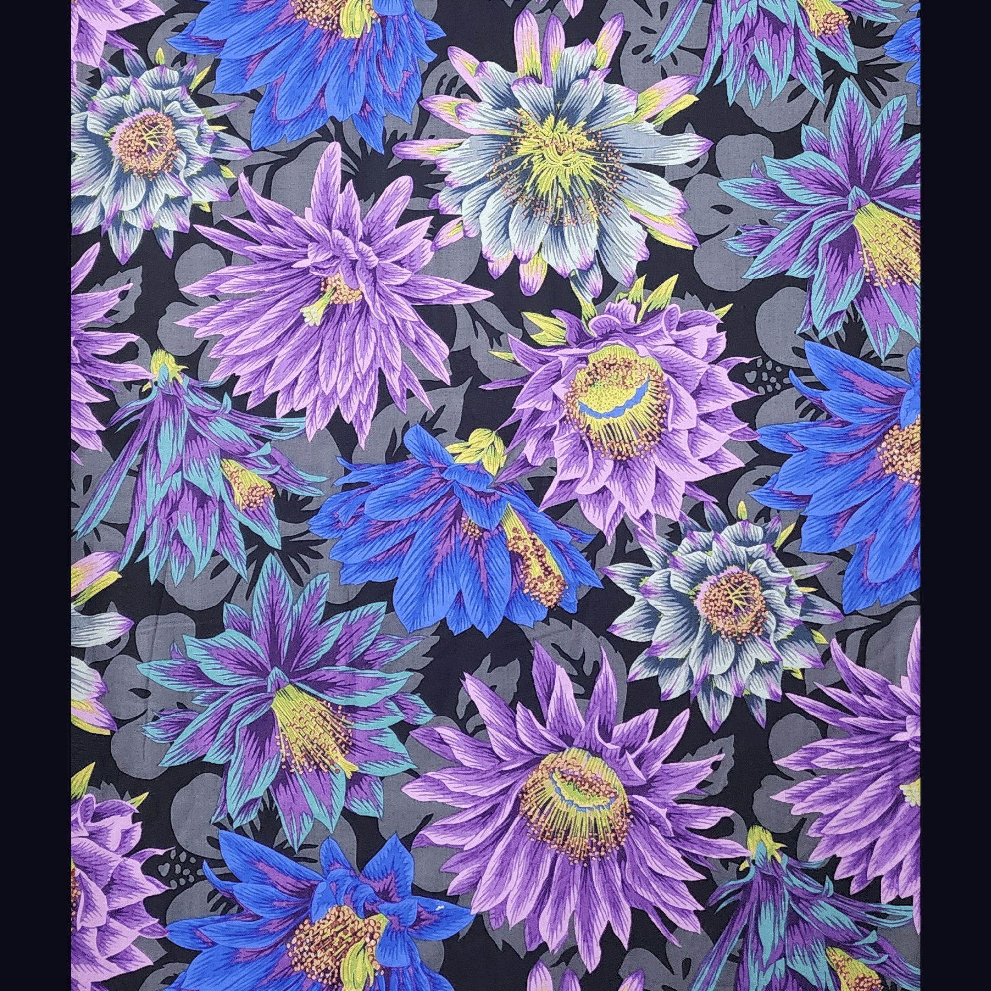 YARD Free Spirit presents Philip Jacobs for Kaffe Fassett Collective PWPJ 096 Cactus Flower