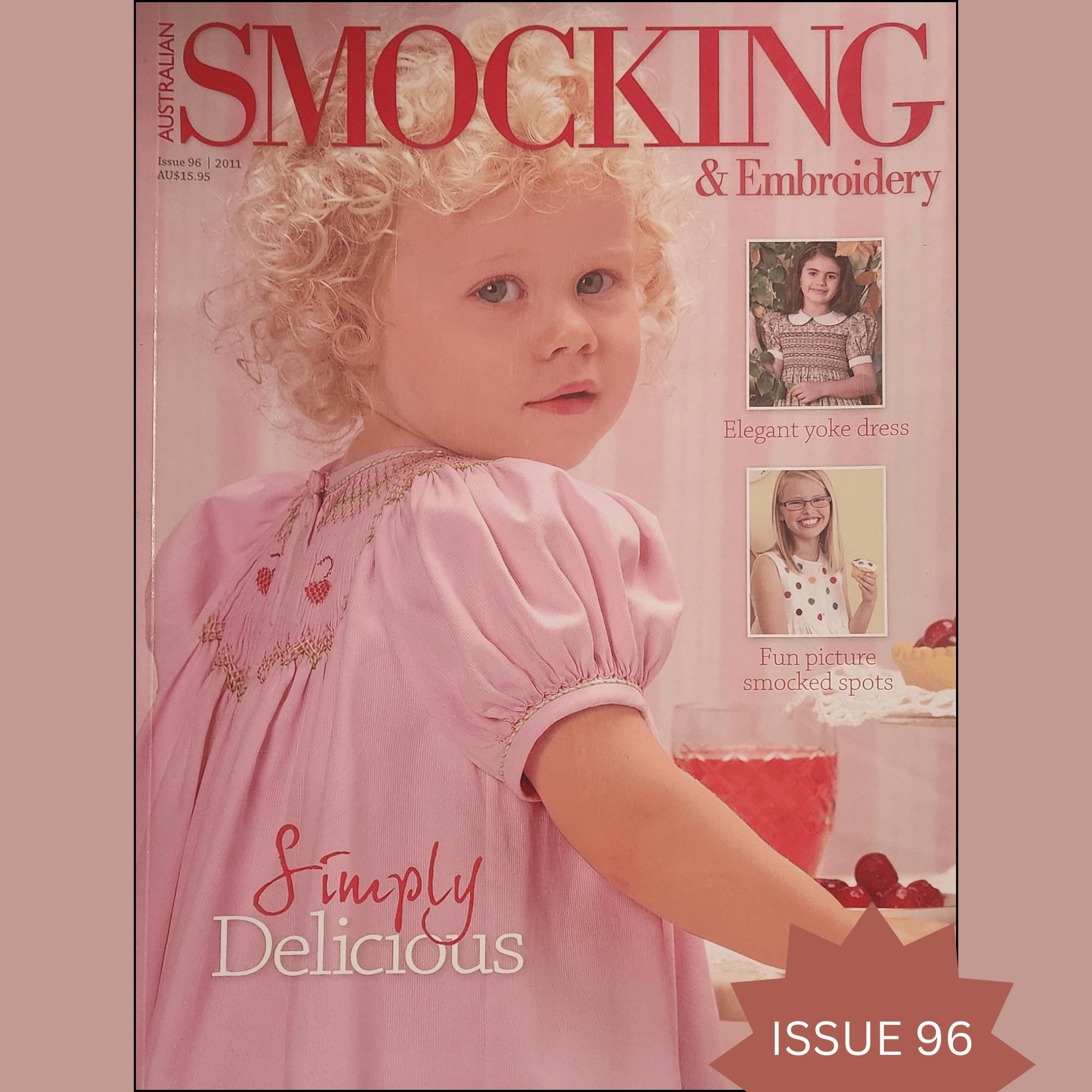 Magazine- Australian Smocking and Embroidery MANY Issues to Choose