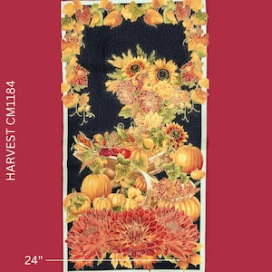 PANEL-Harvest CM1184 Timeless Treasure Fabrics of Soho, LLC