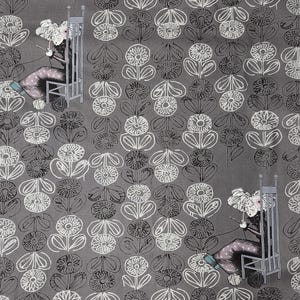 LAST 90&quot; (2 Yards plus 18&quot;) Alexander Henry Fabrics DeLeon Design Group A Ghastlie Crochet 2023
