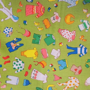 LAST YARD plus 15&quot; (51 INCHES) Alexander Henry Fabrics Goo Goo Gear 2010 Collectible