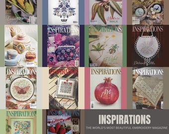 Revista Inspirations Embroidery: Proyectos de costura