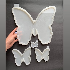 Butterfly Silicone Mold: Resin Crafting, Coaster, Tray