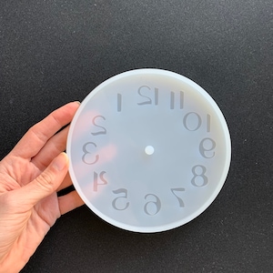 Clock Silicone Mold, Clock Mould , Clock Mold For Resin, Epoxy Resin Mold