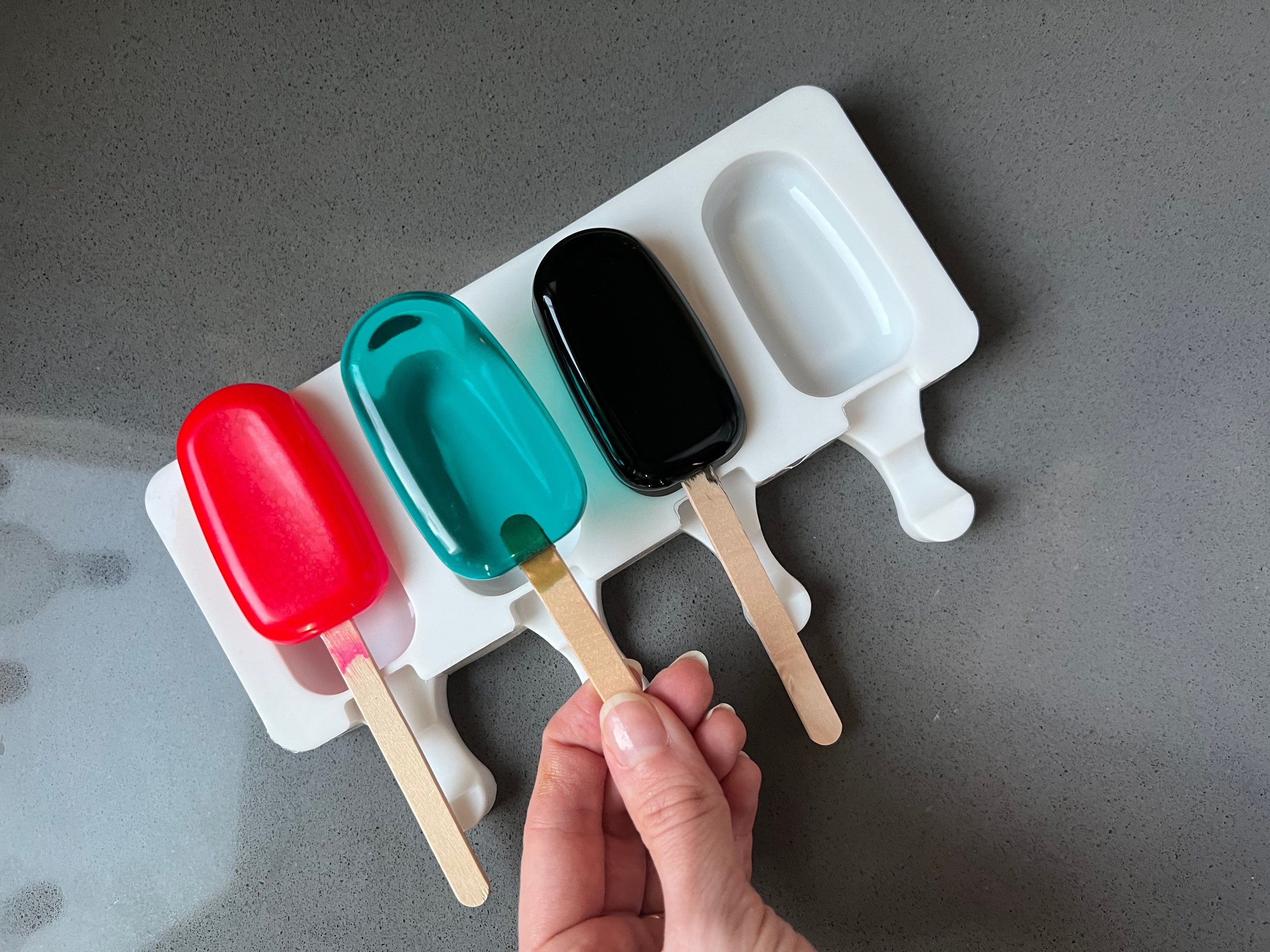 Melted Ice Pop, Candy Shape Resin Molds – Let's Resin