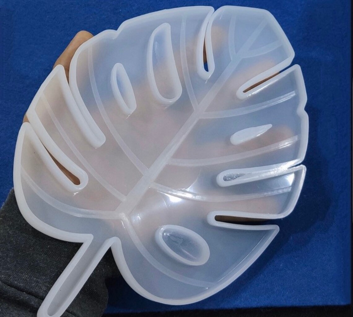 Silicone Monstera Leaf Mold Monstera Leaf Resin Mold Epoxy Etsy