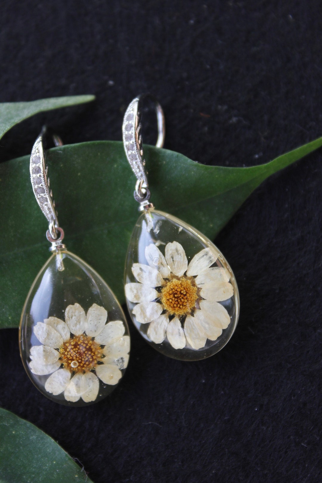 AORHOFJ Matrimonio Boho Orecchini A Margherita Oro Piccolo Fiore