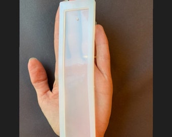 Shiny Bookmark Silicone Mold, Bookmark Molds, Epoxy resin Mould