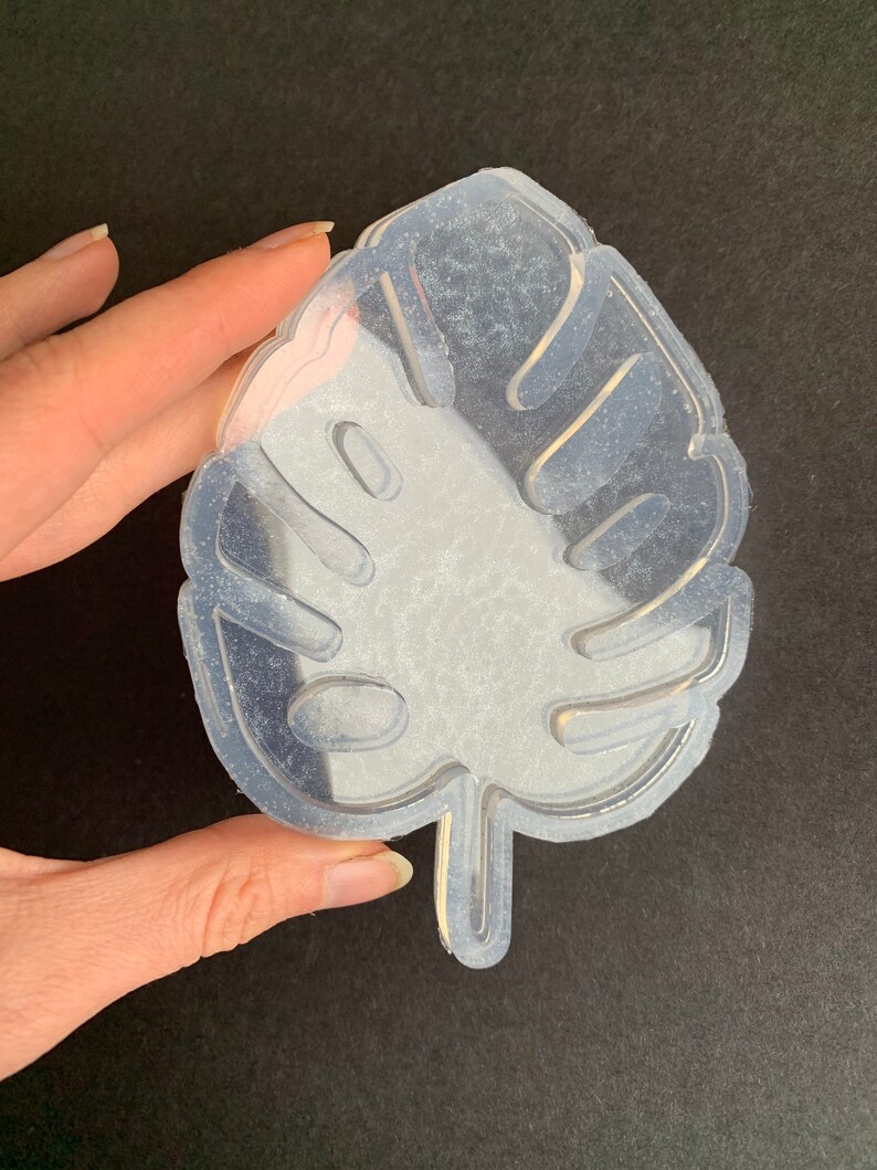 Silicone Monstera Leaf Mold Monstera Leaf Resin Mold Epoxy Etsy