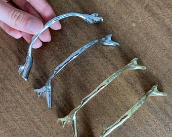 Rustic Tray Handles for Epoxy Resin Tray (Pair)
