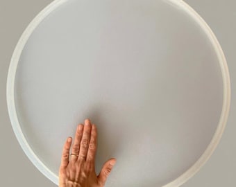 Large Round Silicone Tray Mold - 50cm Resin Art