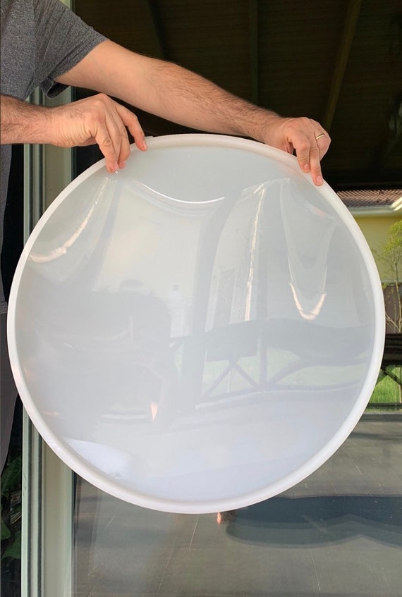 60 cm ronde tafel siliconen mal, tafel mal, grote siliconen mal, glanzende siliconen mal